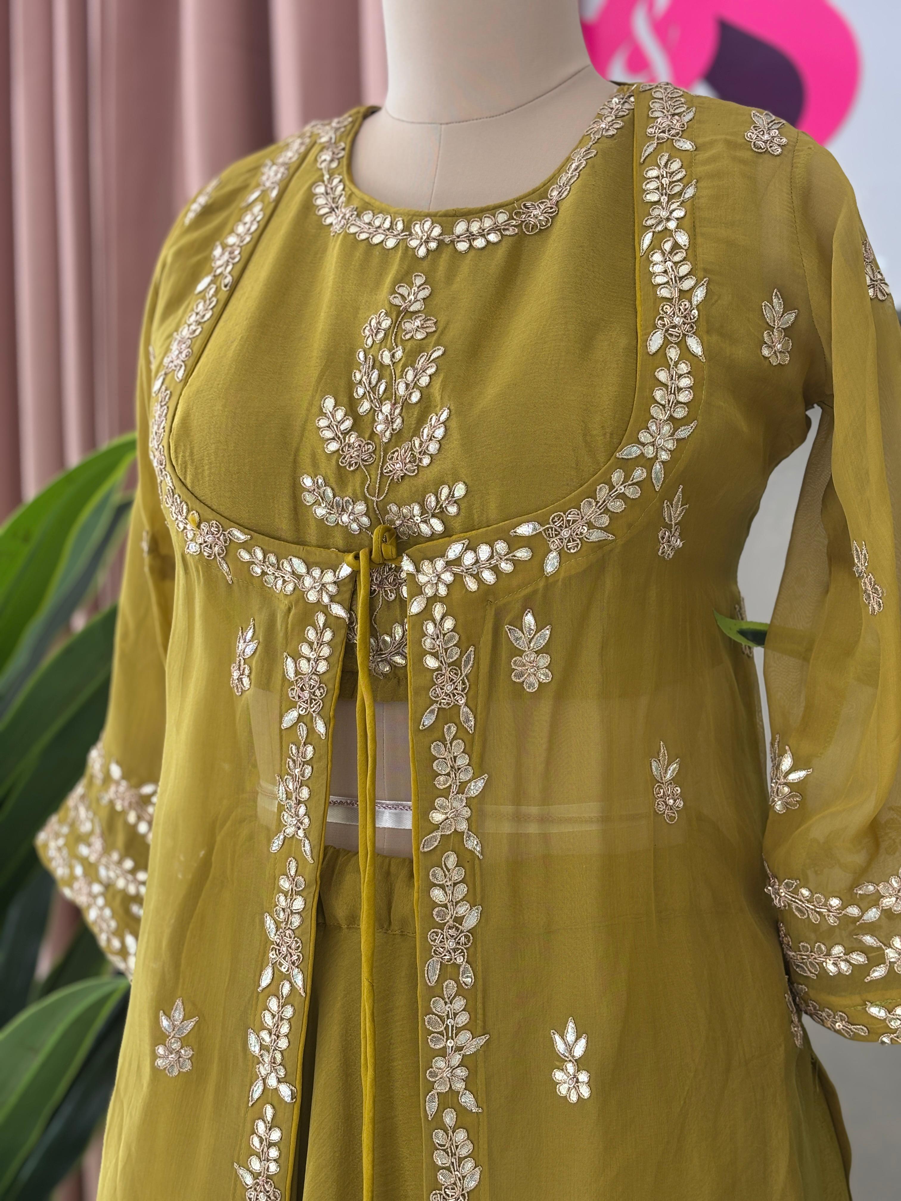 Premium Gota patti Handwork Skirt Set