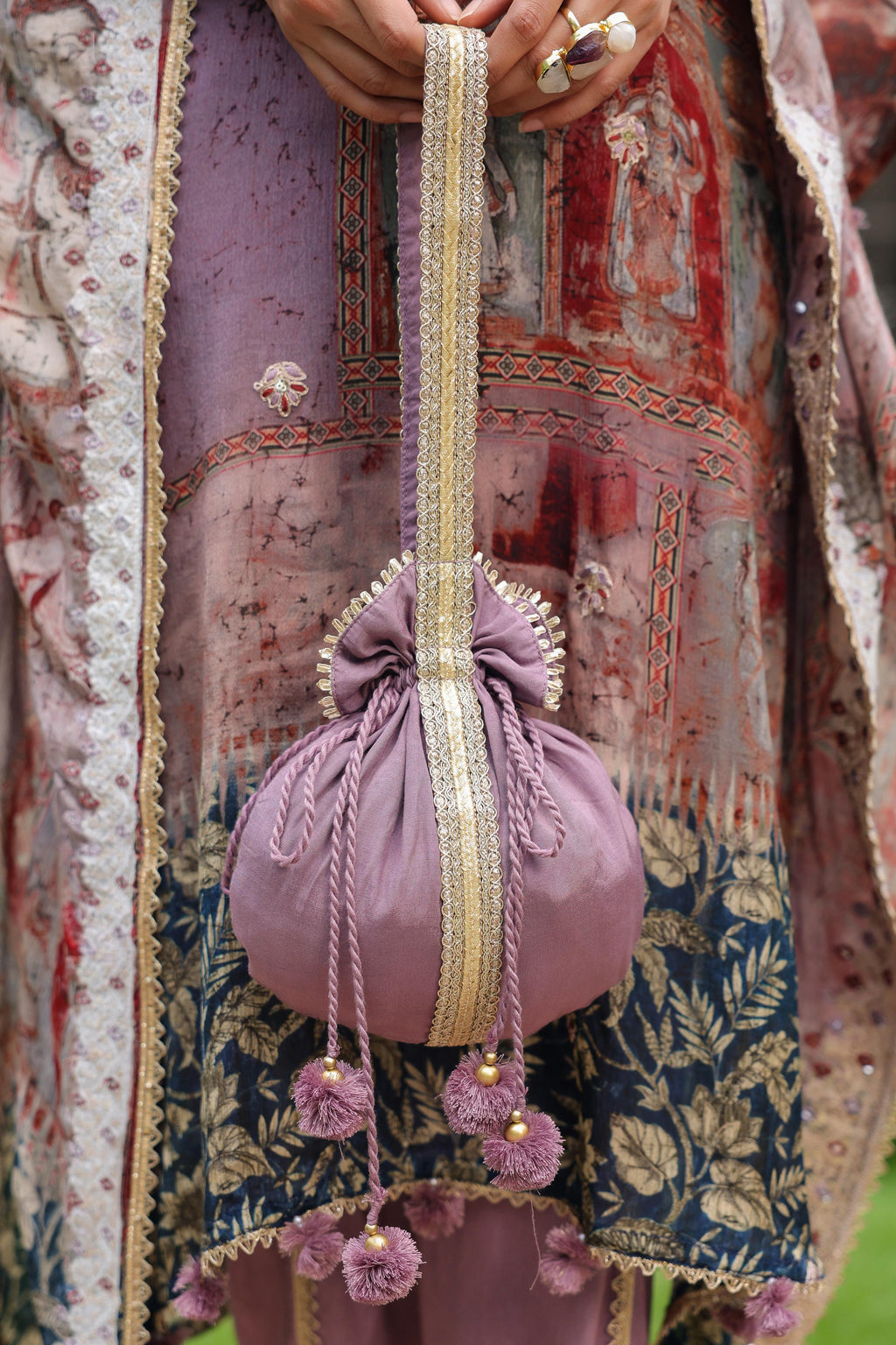 KAFTAN IN PURE CHINON