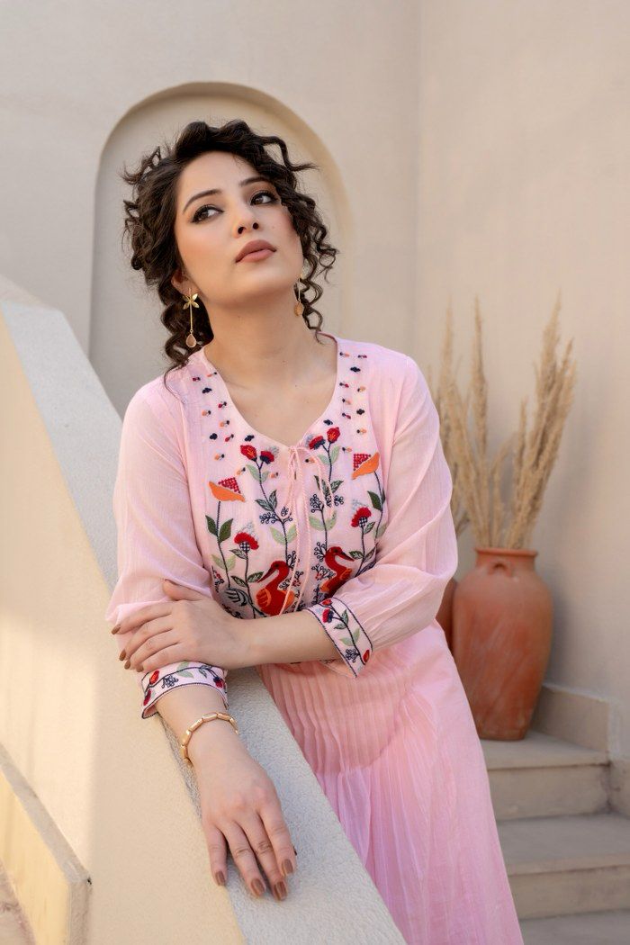 BEAUTIFUL MUL COTTON KURTA SET