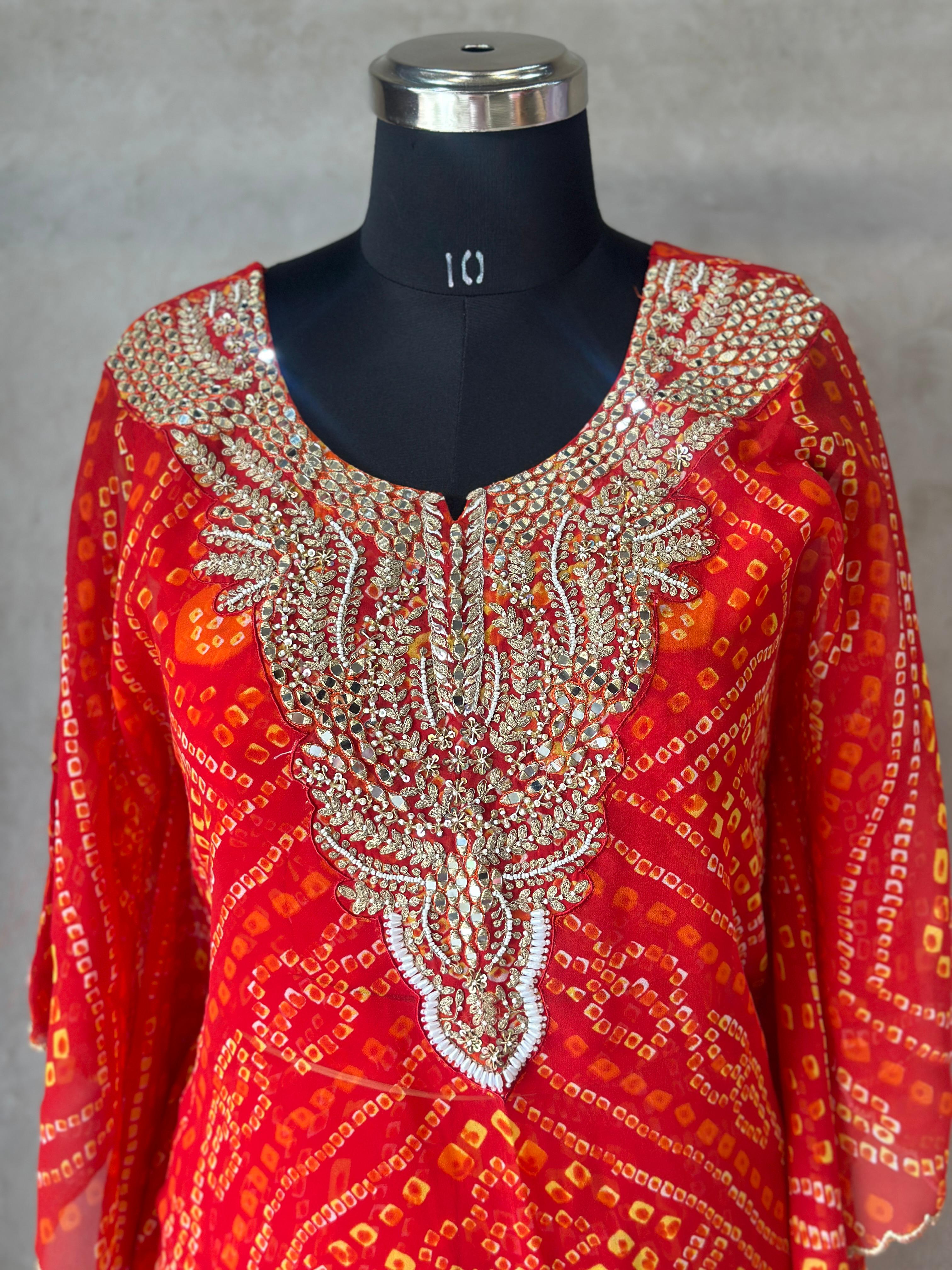 INDO WESTERN BHANDEJ KAFTAN