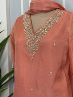 Premium Handwork Plazo Set