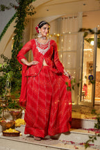 BHANDEJ SPECIAL HANDWORK SKIRT SET