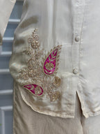Classic Elegance Co-ord Set With Handwork