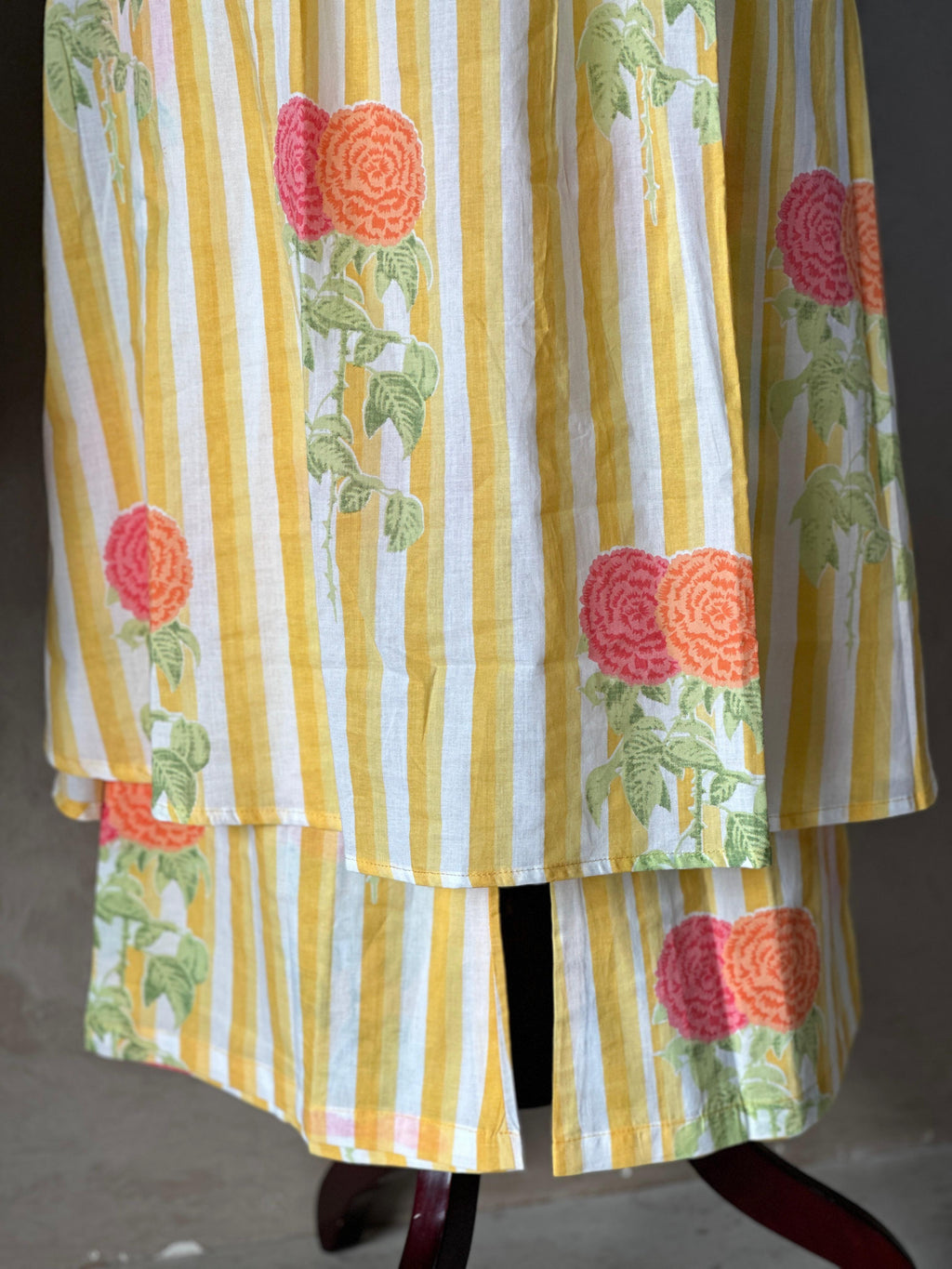 FLORAL PRINT BEAUTIFUL TWO PIECE KURTA SET