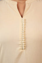 EMBROIDERED KURTA PANT SET