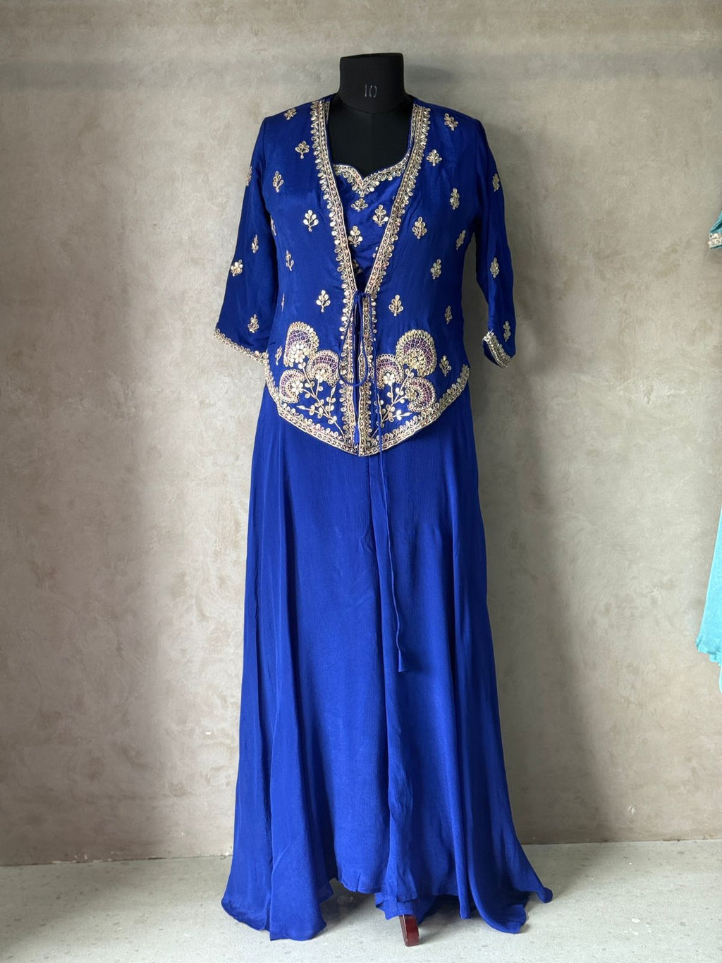 CLASSY INDO WESTERN IN TWO BEAUTIFUL SHADES