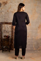 AJRAKH PRINT SUIT SET