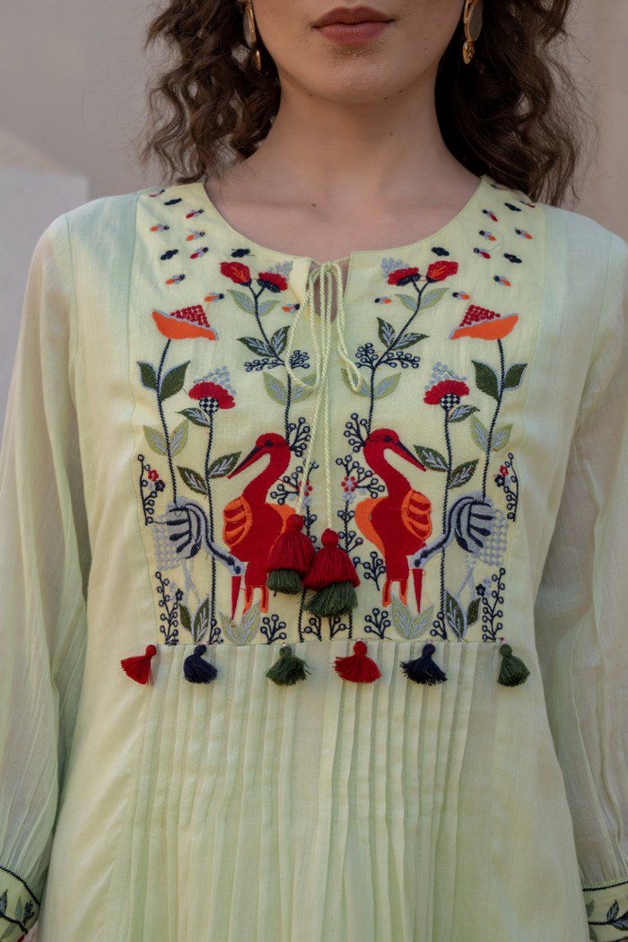 BEAUTIFUL MUL COTTON KURTA SET