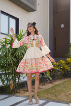 BEAUTIFUL EMBROIDERED MINI ONE PIECE