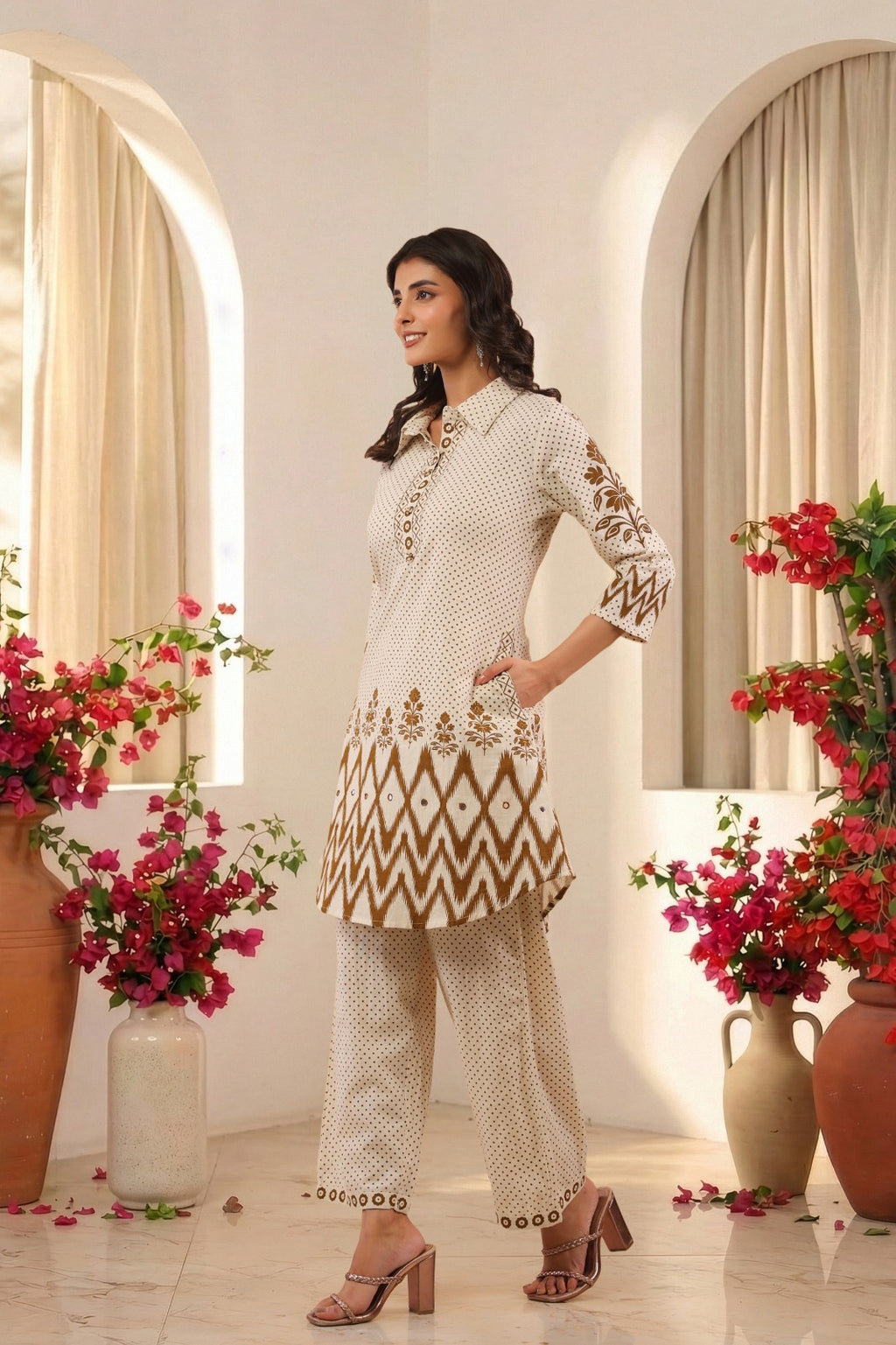 Summer Friendly Printed Co-ord Set
