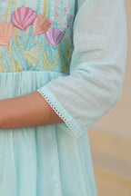 BEAUTIFUL EMBROIDERED MUL COTTON SUIT SET