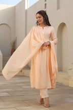 BEAUTIFUL EMBROIDERED MUL COTTON SUIT SET