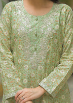 COTTON SUIT WITH FHARSI SUIT