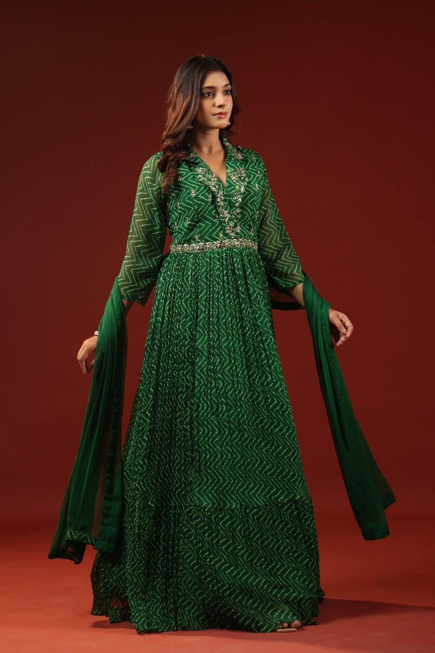 LAHRIYA SPECIAL HANDWORK GOWN