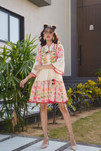 BEAUTIFUL EMBROIDERED MINI ONE PIECE