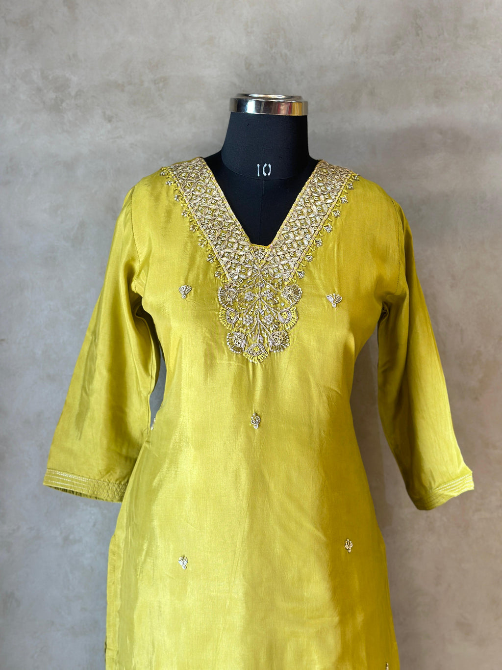 HANDWORK PLAZO SET