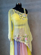 BEAUTIFUL INDO FUSION LEHNGA SET