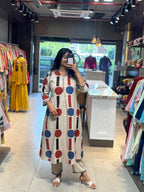 DOT PRINT COTTON CO-ORD SET