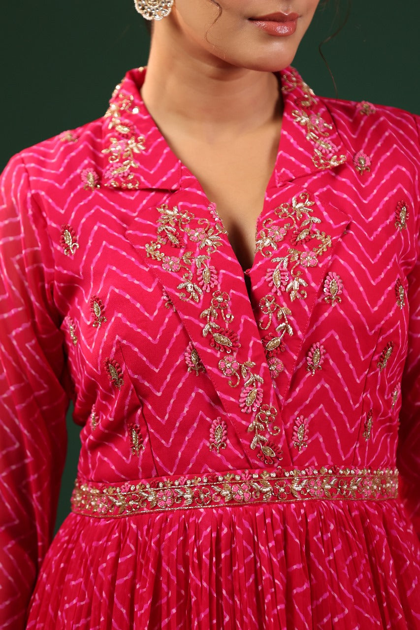 LAHRIYA SPECIAL HANDWORK GOWN