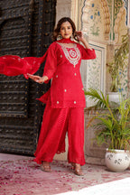 MOTHDA SPECIAL HANDWORK PLAZO SET