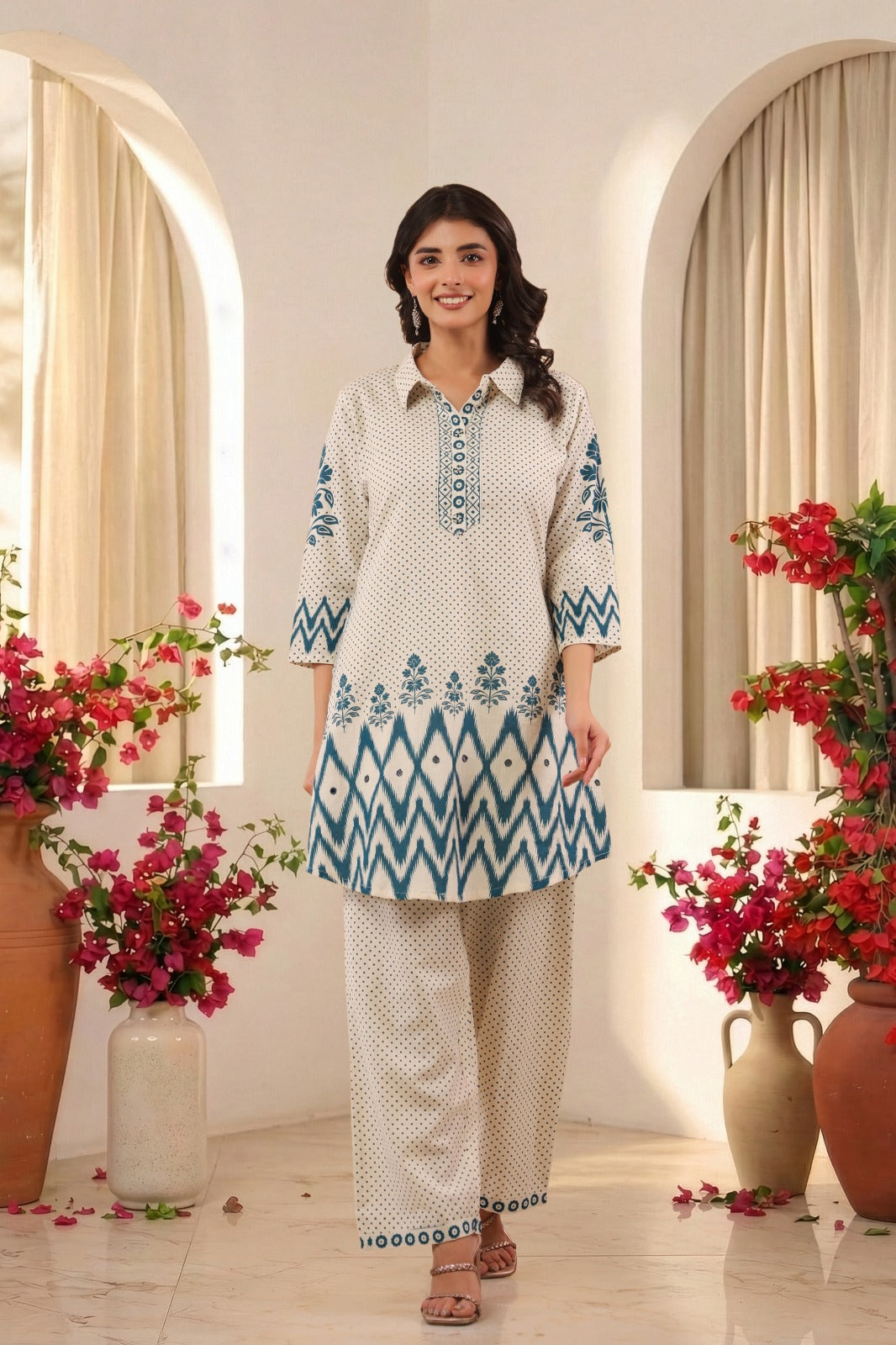 Summer Friendly Printed Co-ord Set