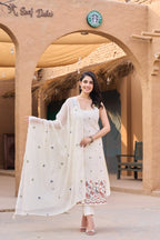 Classic Off White Suit Set