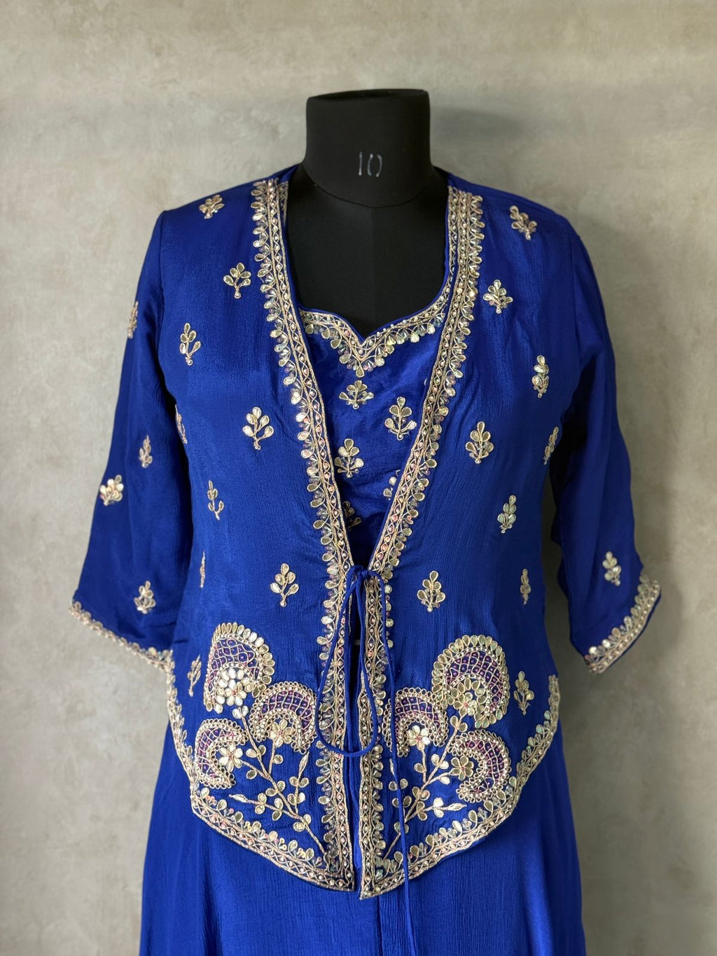 CLASSY INDO WESTERN IN TWO BEAUTIFUL SHADES