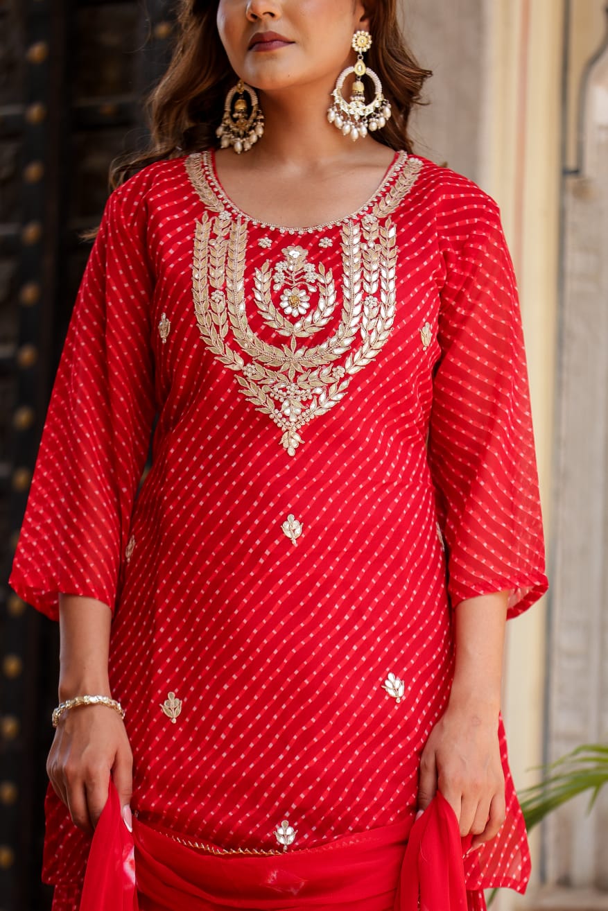 MOTHDA SPECIAL HANDWORK PLAZO SET