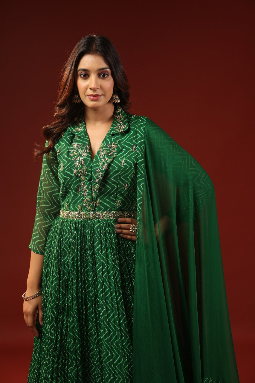 LAHRIYA SPECIAL HANDWORK GOWN