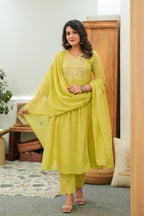 BEAUTIFUL EMBROIDERED MUL COTTON SUIT