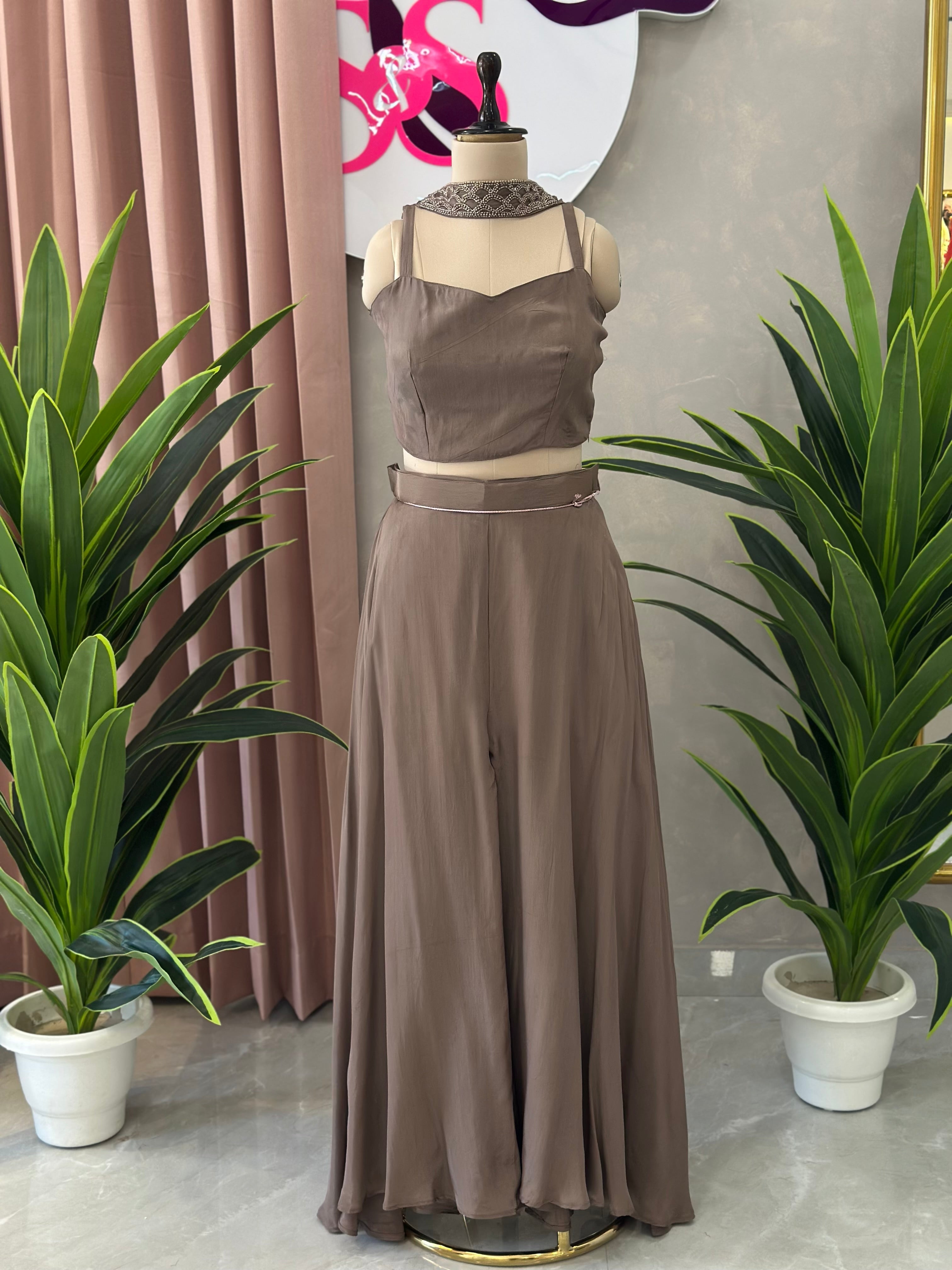 Premium Handwork Indo western Set
