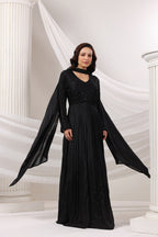 LONG ANARKALI IN HANDWORK