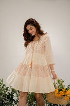 EMBROIDERED MINI ONE PIECE