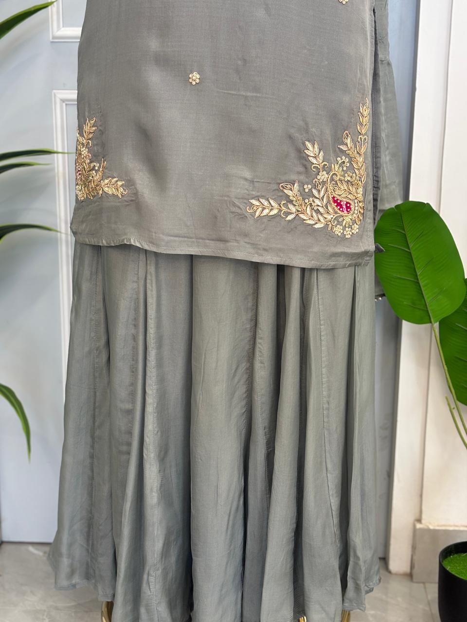 Classic Elegance Sharara set