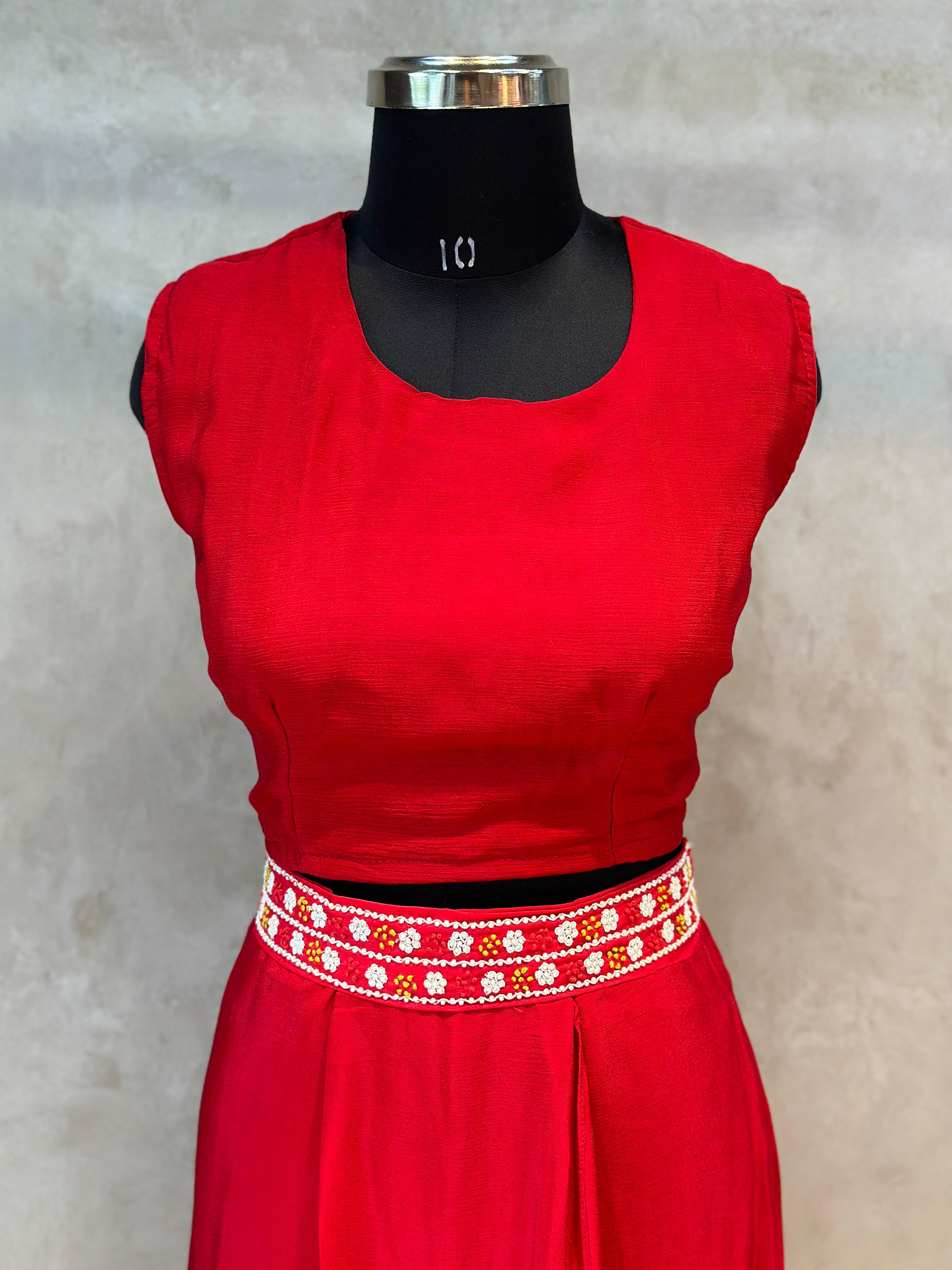 BHANDEJ SKIRT SHURG SET