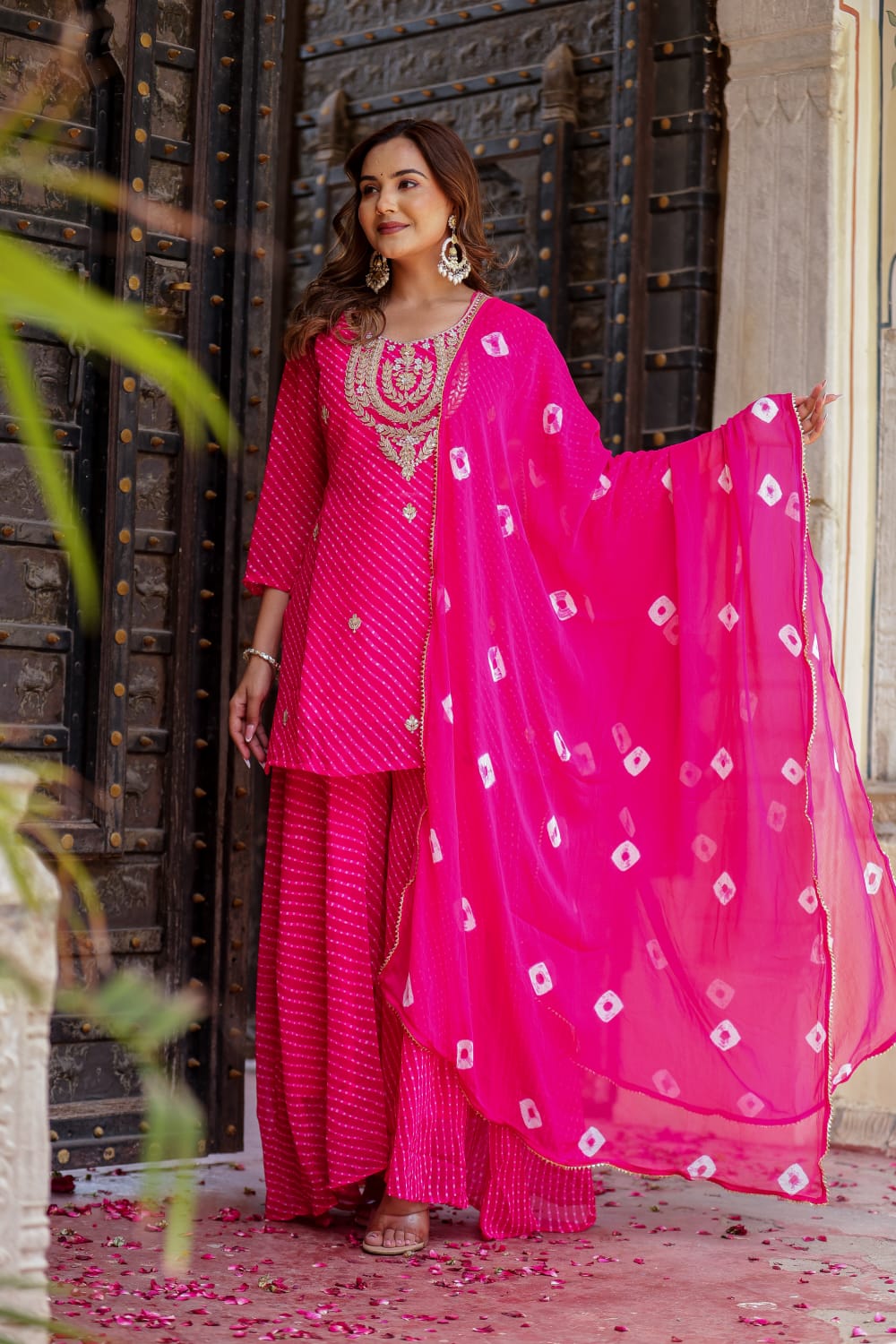 MOTHDA SPECIAL HANDWORK PLAZO SET