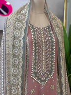 Trendy Plazo Set In Handwork