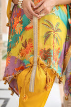 PURE CHINON KAFTAN SET