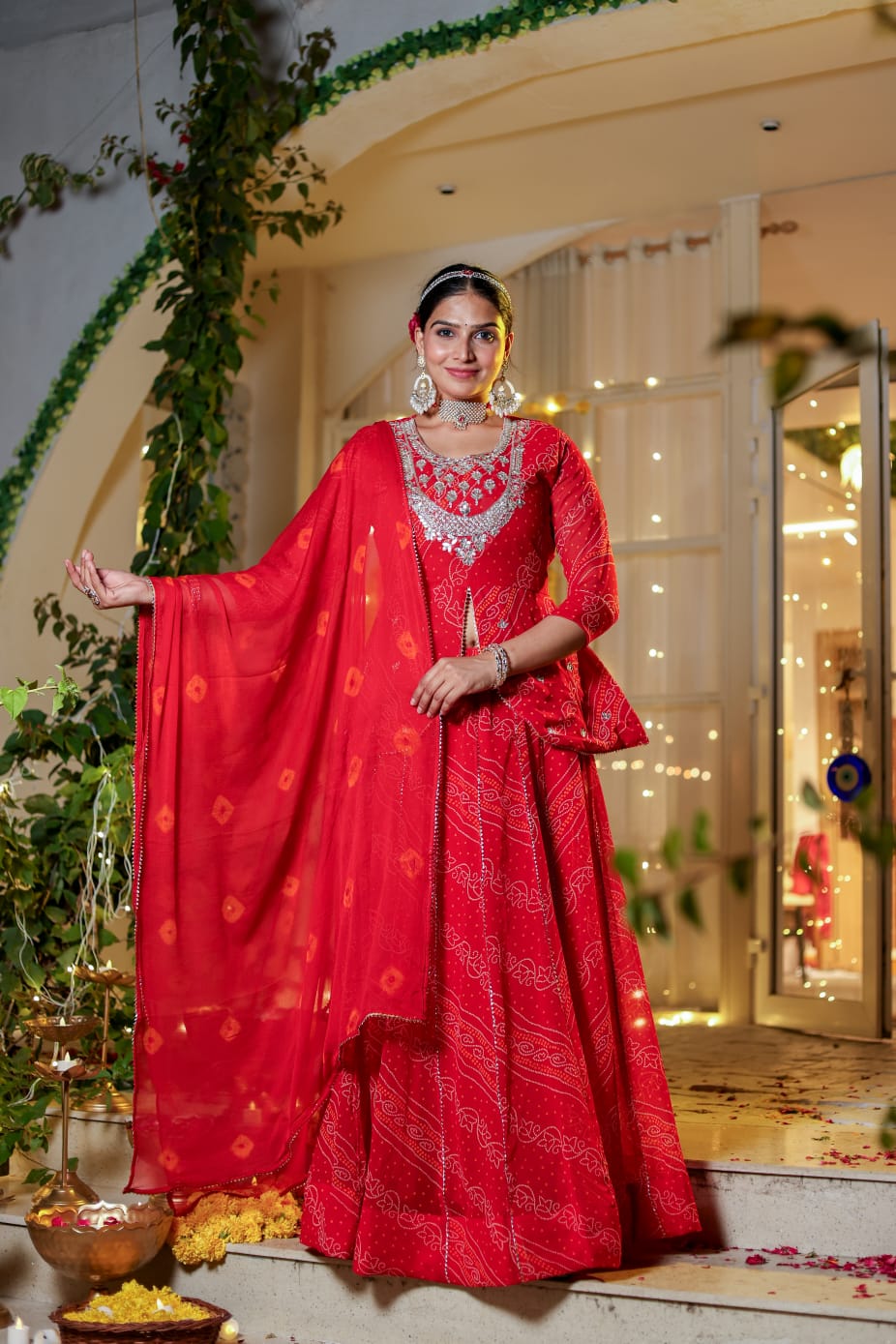 BHANDEJ SPECIAL HANDWORK SKIRT SET