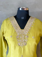 HANDWORK PLAZO SET