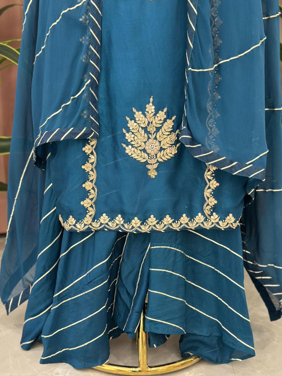 Gota Patti Handwork Suit Set