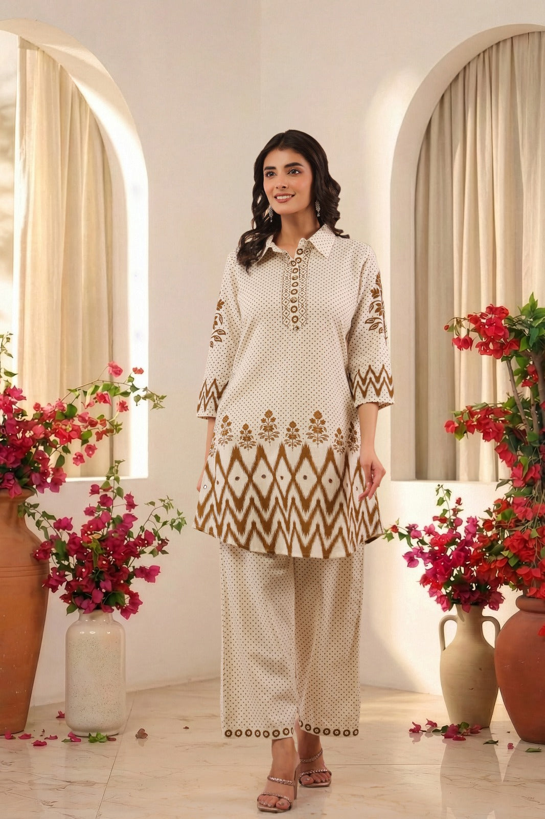 Summer Friendly Printed Co-ord Set