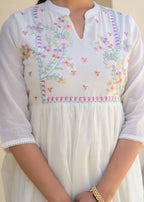 EMBROIDERED MUL COTTON SUIT SET
