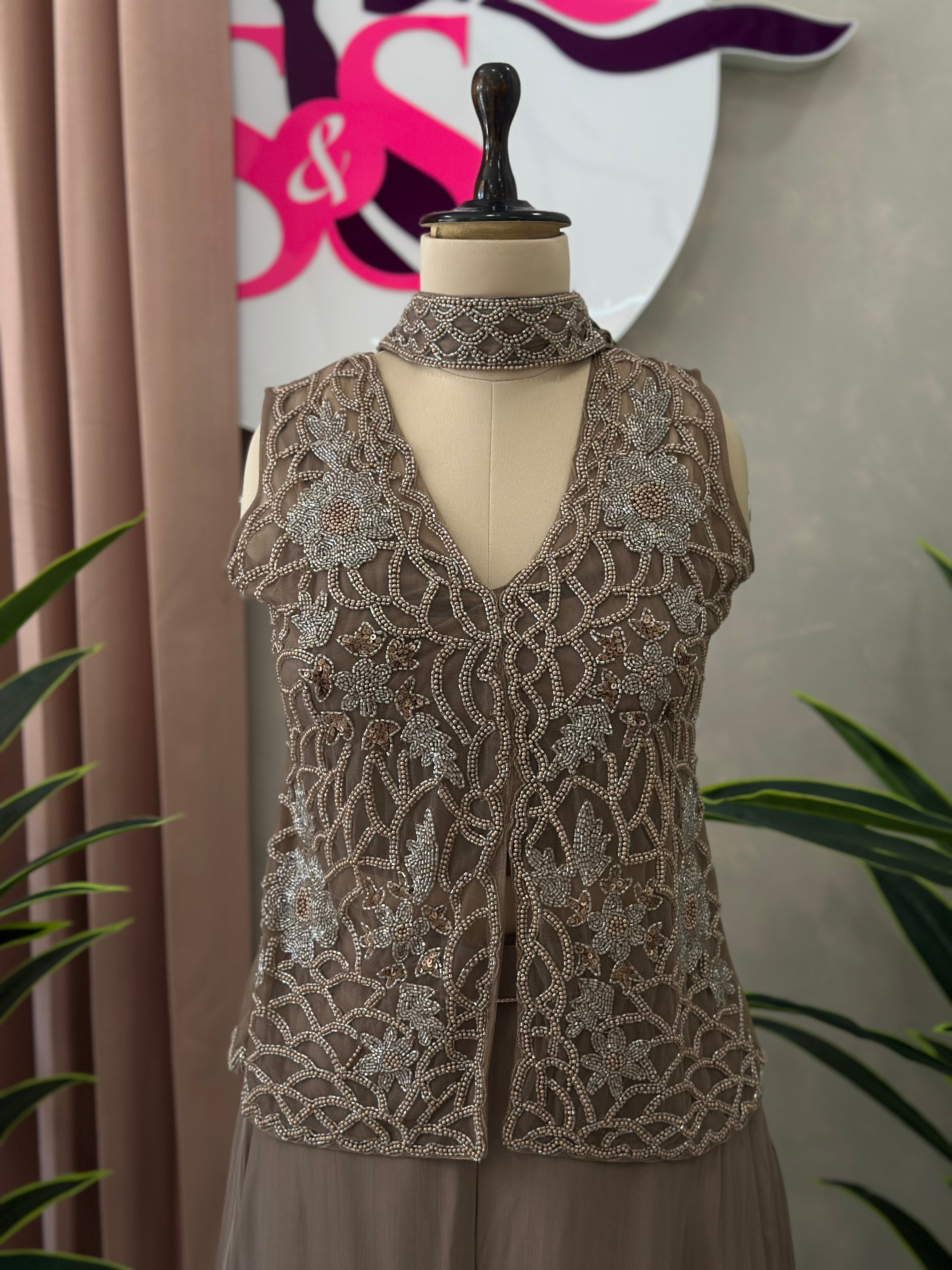 Premium Handwork Indo western Set