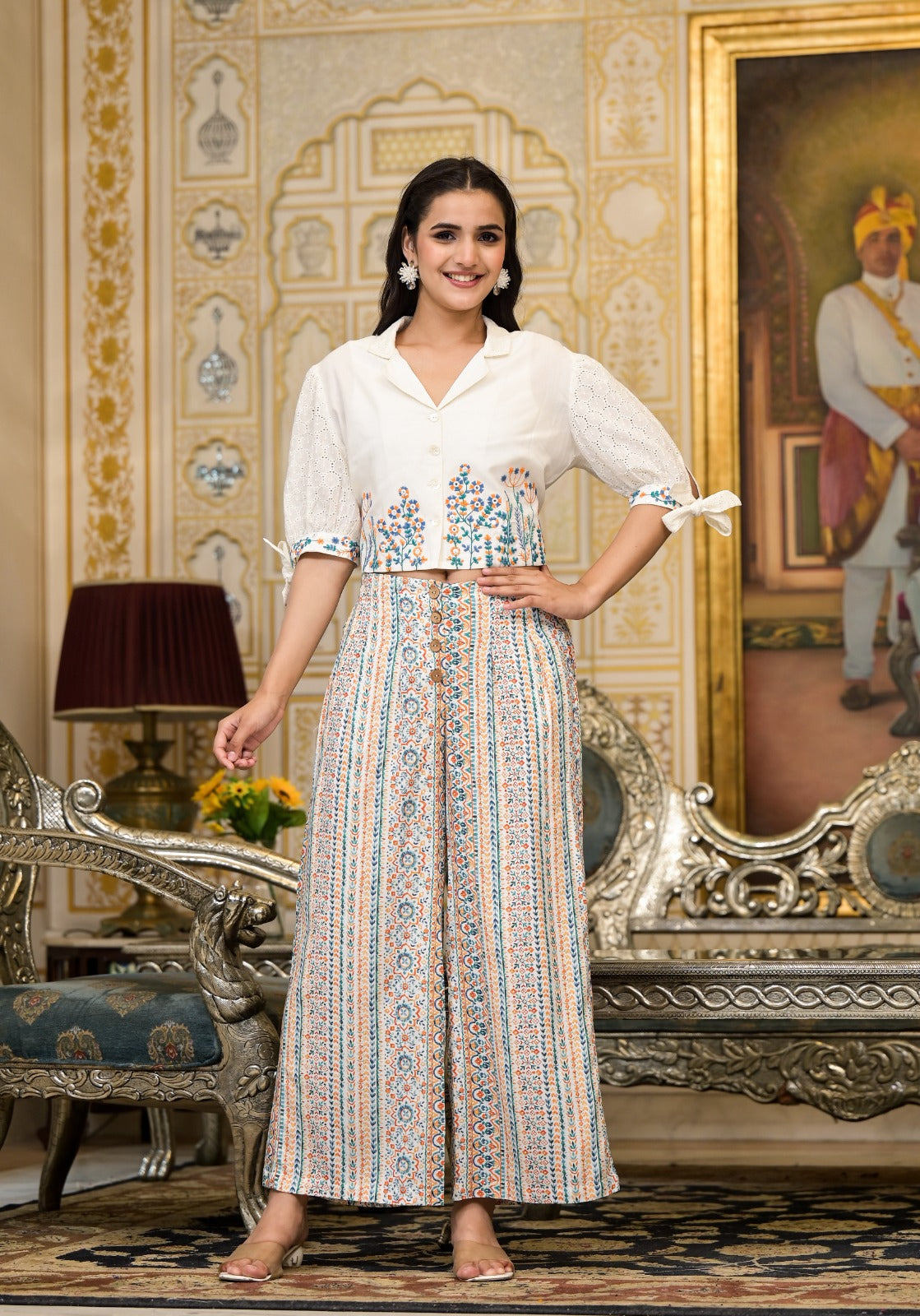 BEAUTIFUL EMBROIDERED CO-ORD SET