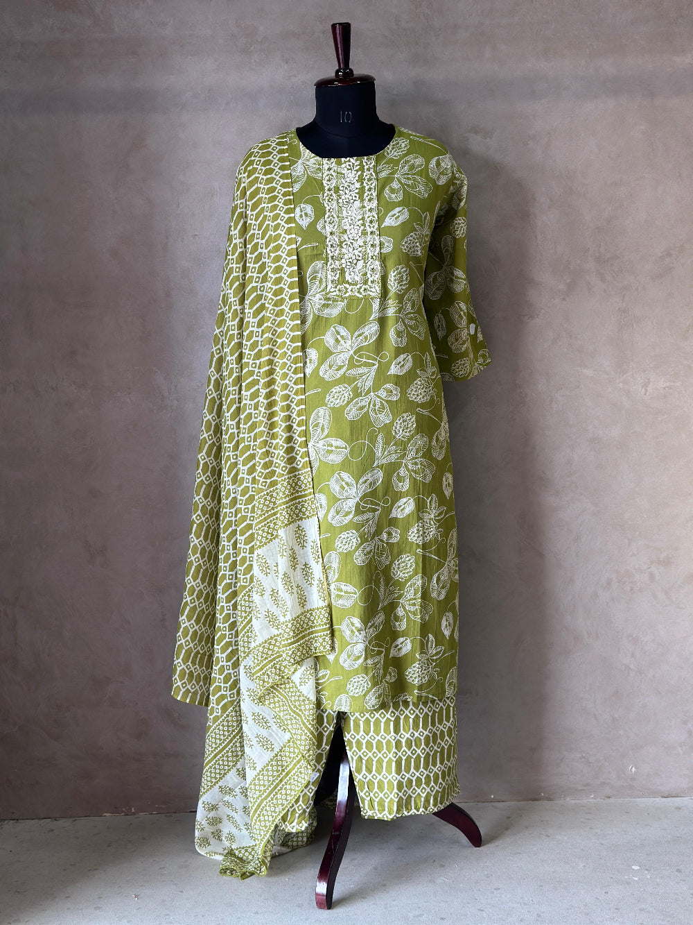 Classic Cotton Kurta Set In Big Size