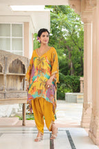 PURE CHINON KAFTAN SET