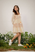 EMBROIDERED MINI ONE PIECE