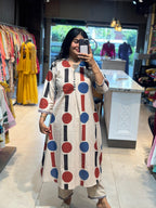 DOT PRINT COTTON CO-ORD SET