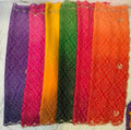 OMBRE BHANDEJ HANDWORK SAREES